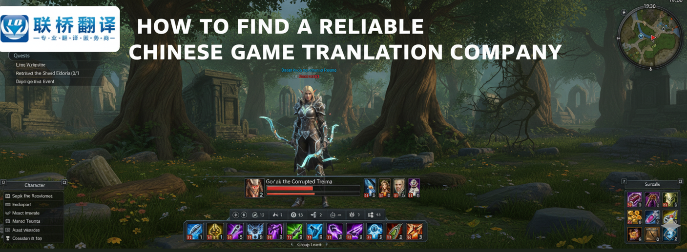 How to Find a Reliable Chinese Game Translation Company
