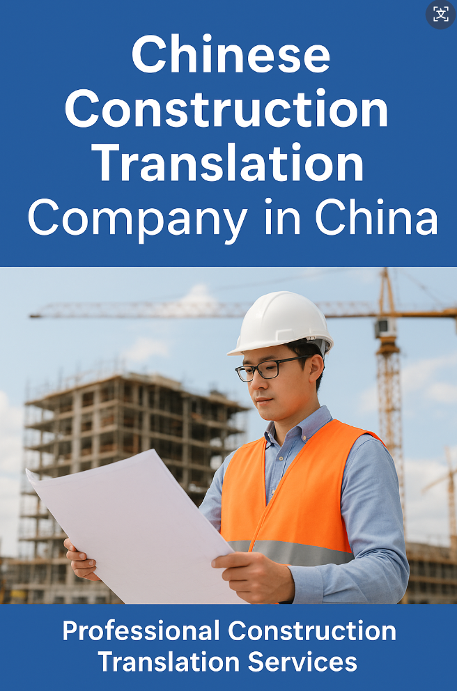 Chinese Construction Translation Company in China – Professional Construction Translation Services