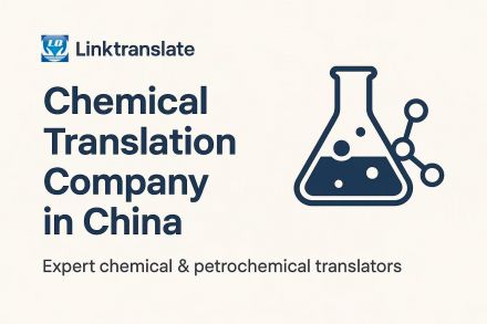 Chemical Translation Company in China | Linktranslate — Expert Chemical & Petrochemical Translators