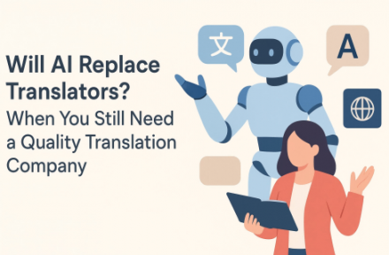 Will AI Replace Translators? When You Still Need a Quality Translation Company