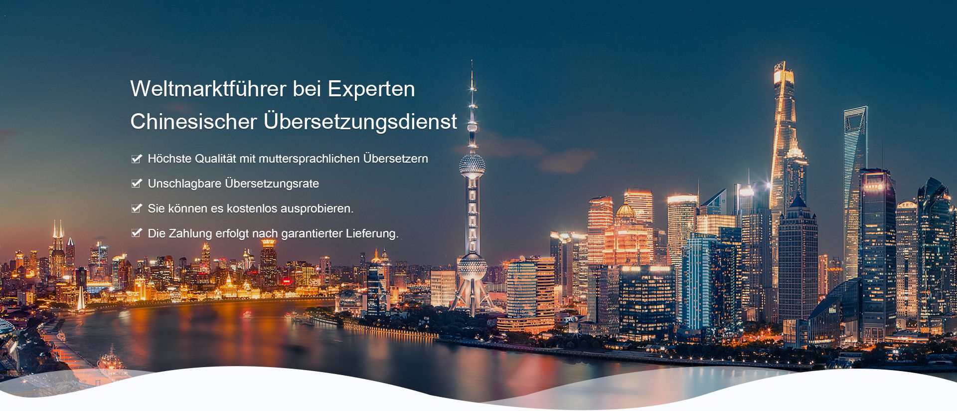 Professionelles Übersetzungsunternehmen für Chinesisch