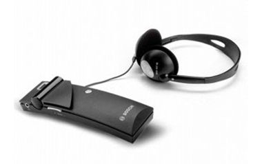 ボッシュのレシーバーとヘッドフォン